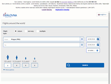 Tablet Screenshot of euro-letenky.cz